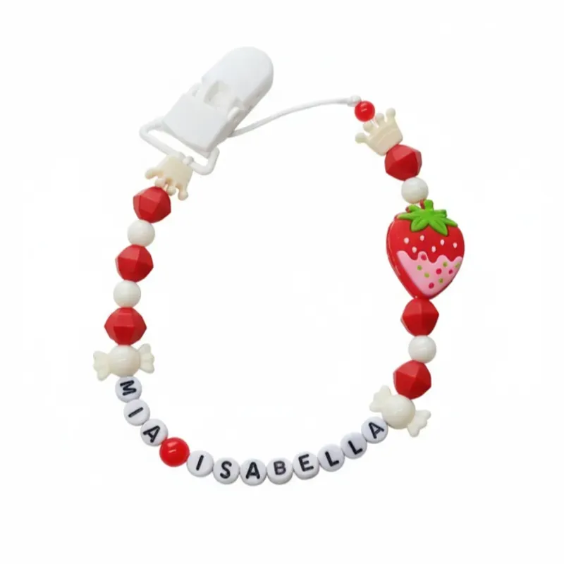 Chupetero de fresa  encanto.