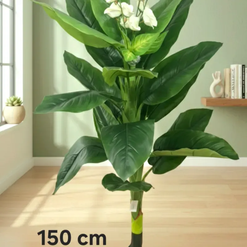 Planta artificial de flores