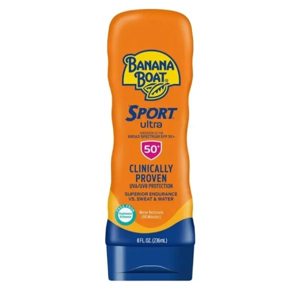Banana boat sport en crema 8 oz