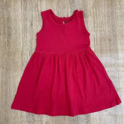 Vestido de color rojo