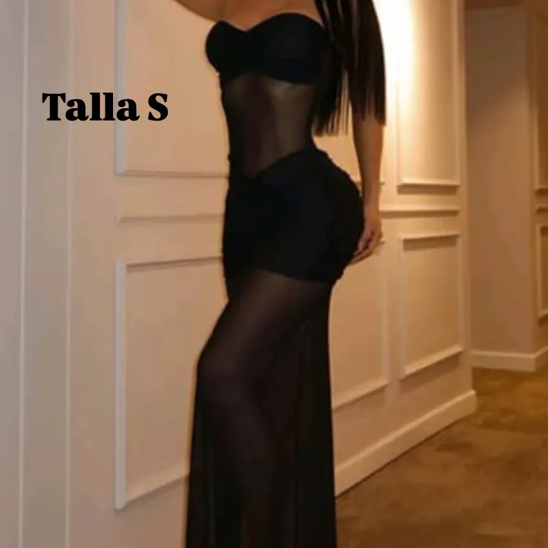 Vestido sexy de encaje