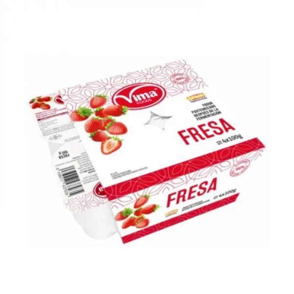 Yogur Vima sabor Fresa Azucarado
