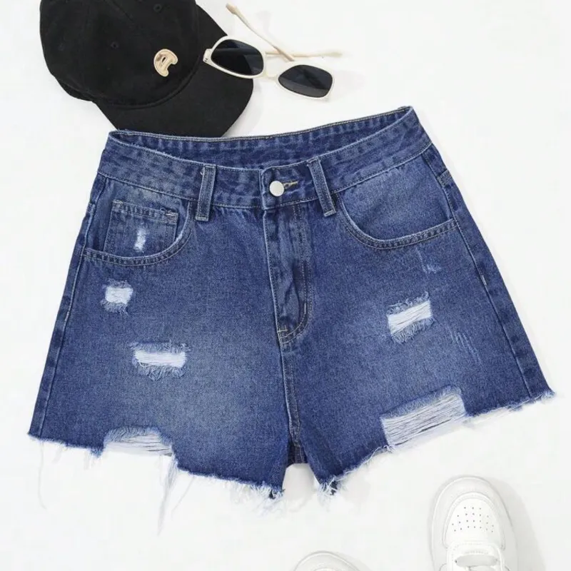 Short denim