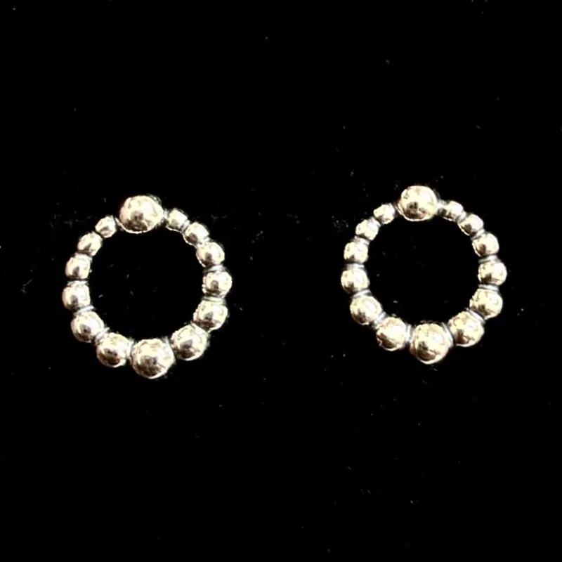 Aretes aritos de bolas