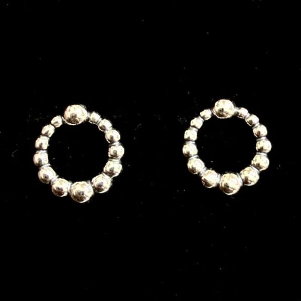 Aretes aritos de bolas