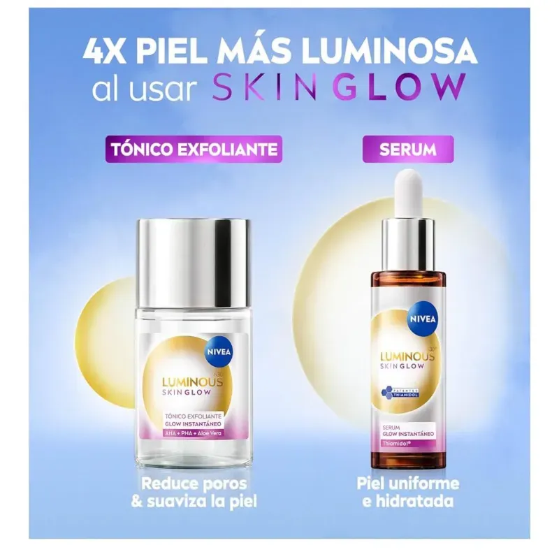  KIT FACIAL NIVEA Luminous SKINGLOW