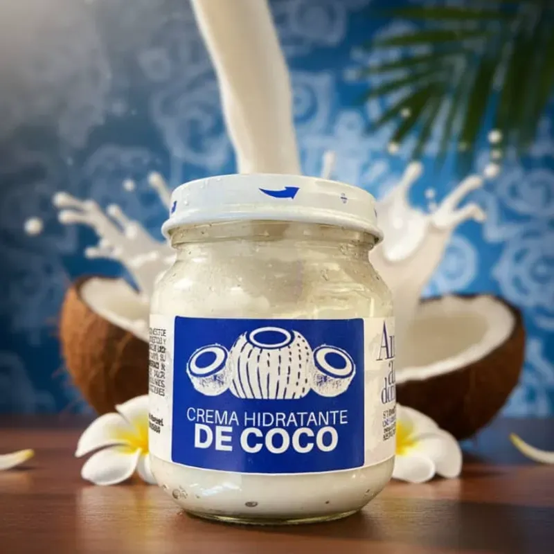 Crema Hidratante de Coco