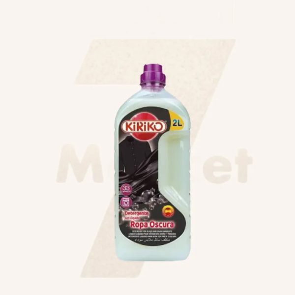 Detergente líquido ropa oscura kiriko