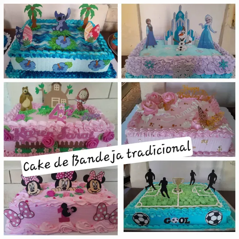 Bandeja tradicional (relleno crema de chocolate o guayaba) a su elección