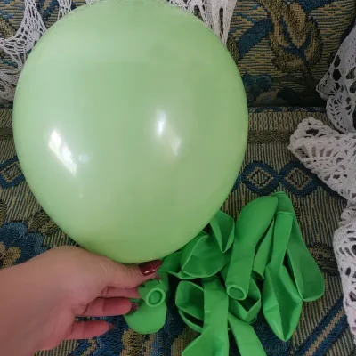 Globo verde claro 12"