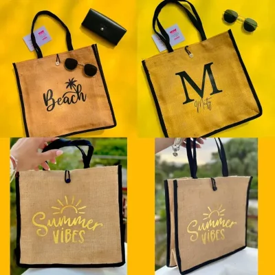 Bolsos De YUTE MEDIANOS