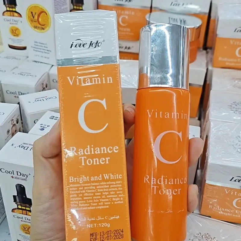 SET DE TÓNICO Y LIMPIADOR FACIAL DE VITAMINA C