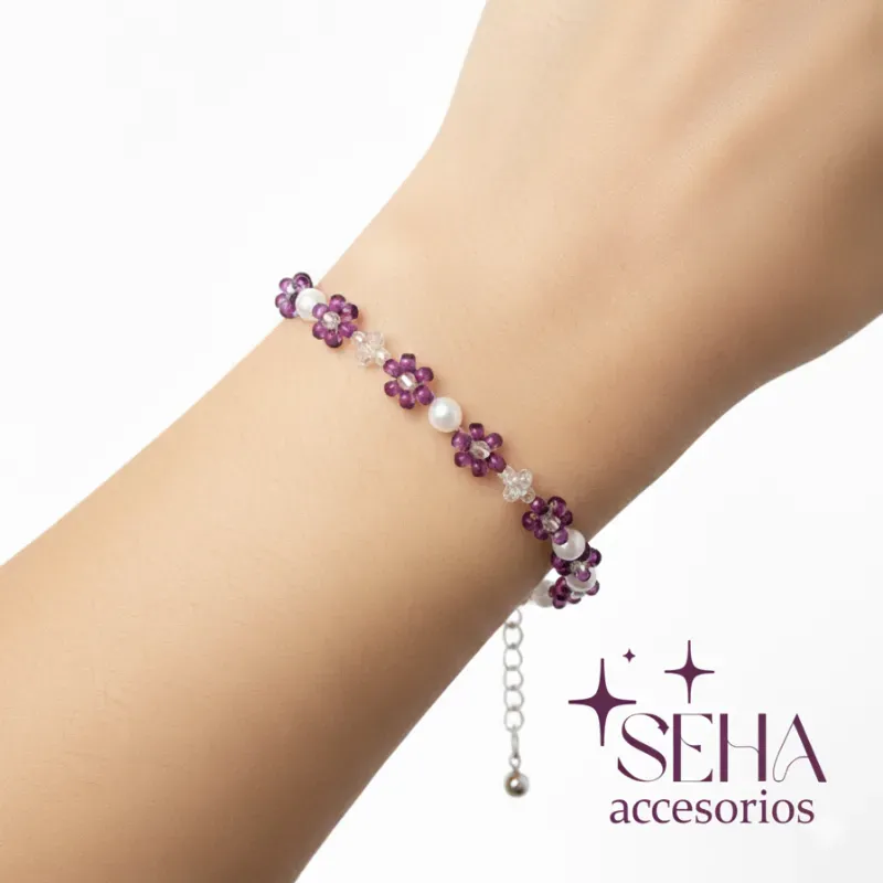 Pulsera de mostacillas