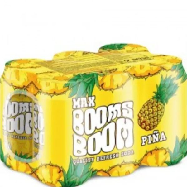 Refresco lata gaseado blíster de 6 uds x 330 USD sabor piña