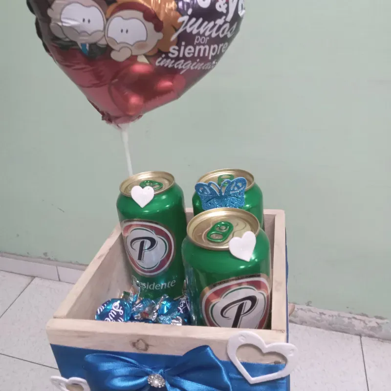 Mini cajita de bombones