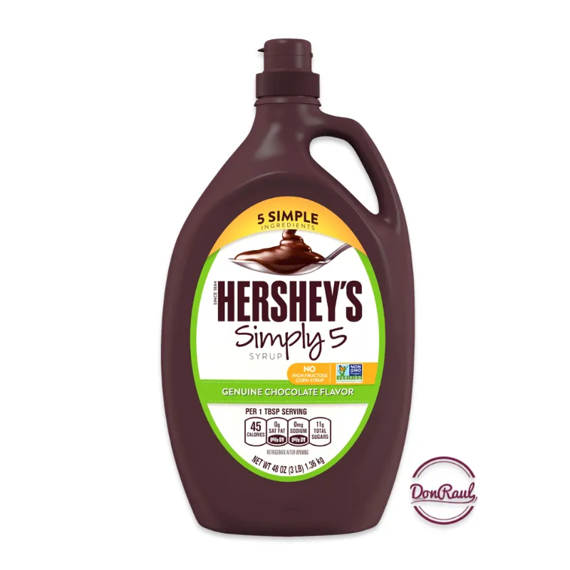 Hershey's Syrup Simple 5 Chocolate 48oz