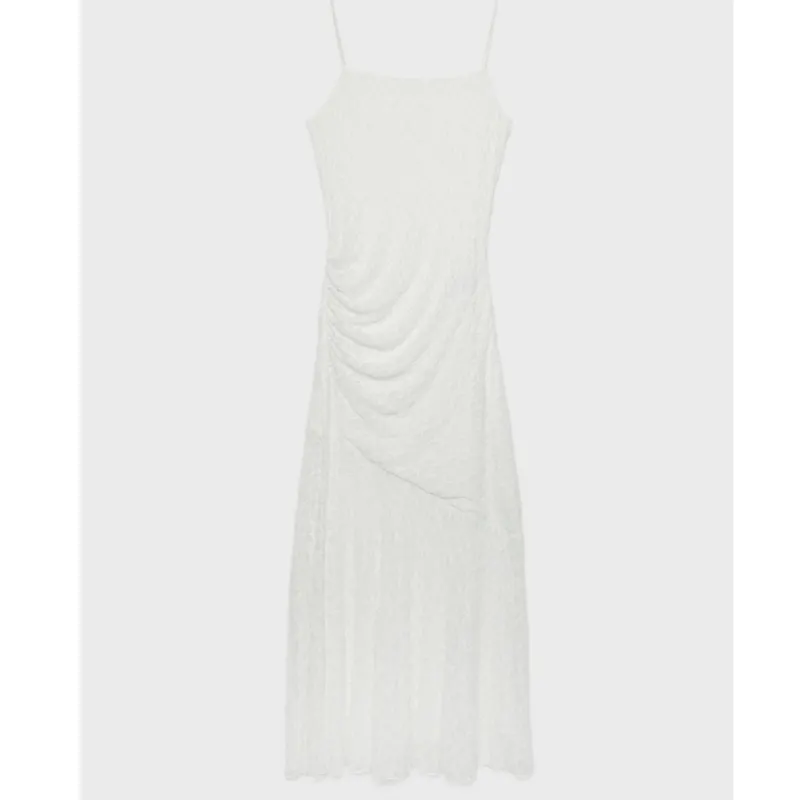 Vestido blanco de tirantes