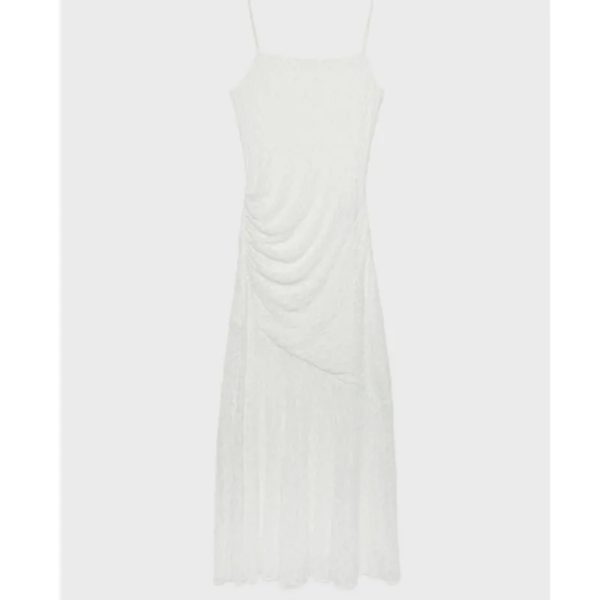Vestido blanco de tirantes