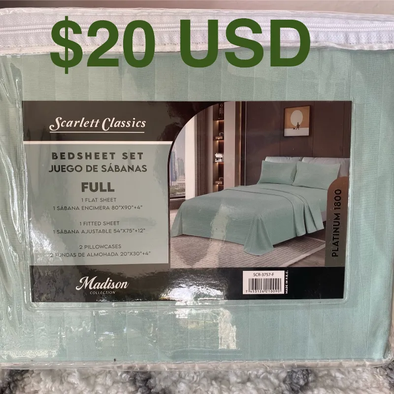 Juego de sábanas cameras ( 1800 Hilos)