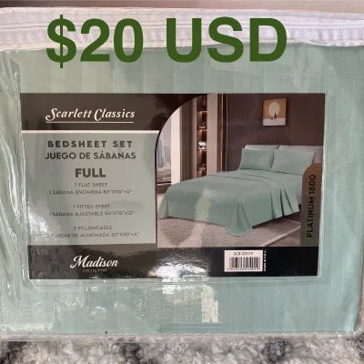 Juego de sábanas cameras ( 1800 Hilos)