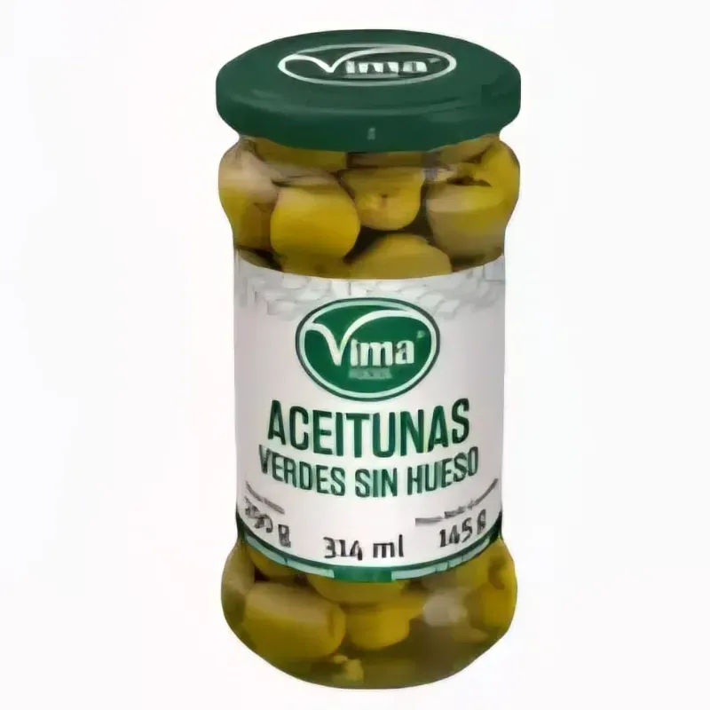 Aceitunas verdes sin hueso 314ml