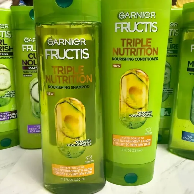 Set de shampoo y acondicionador Garnier Fructis Triple Nutrición n