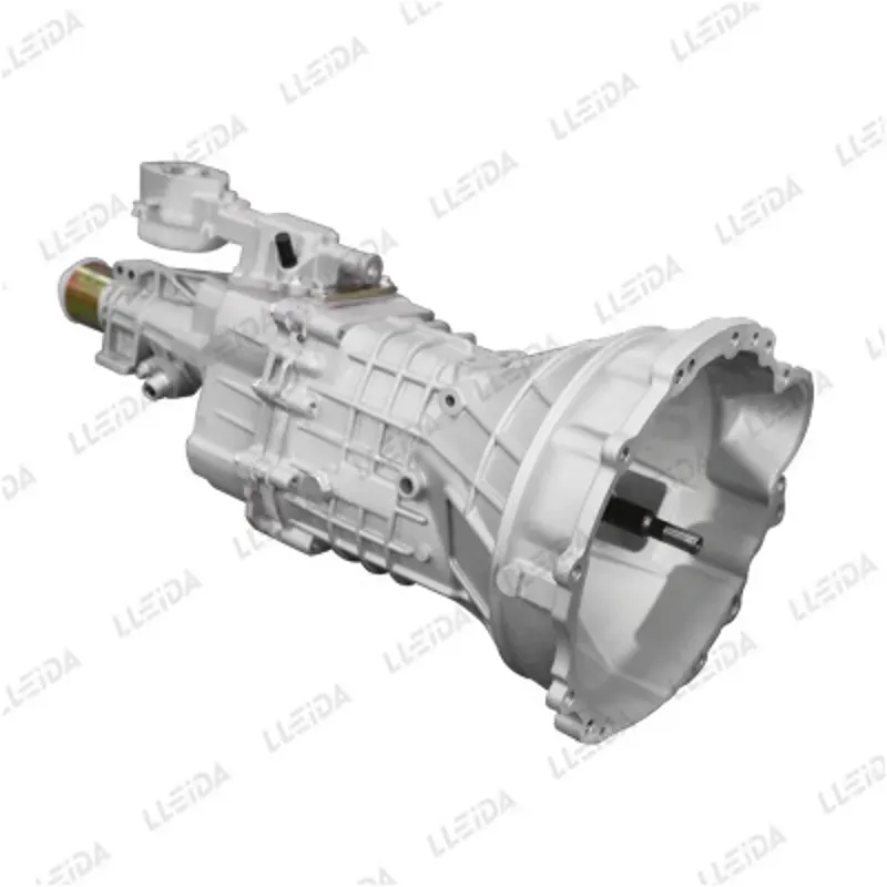 Caja de velocidad incluida una barcaza, un collarin, una horquilla, una palanca de cambio ISUZU