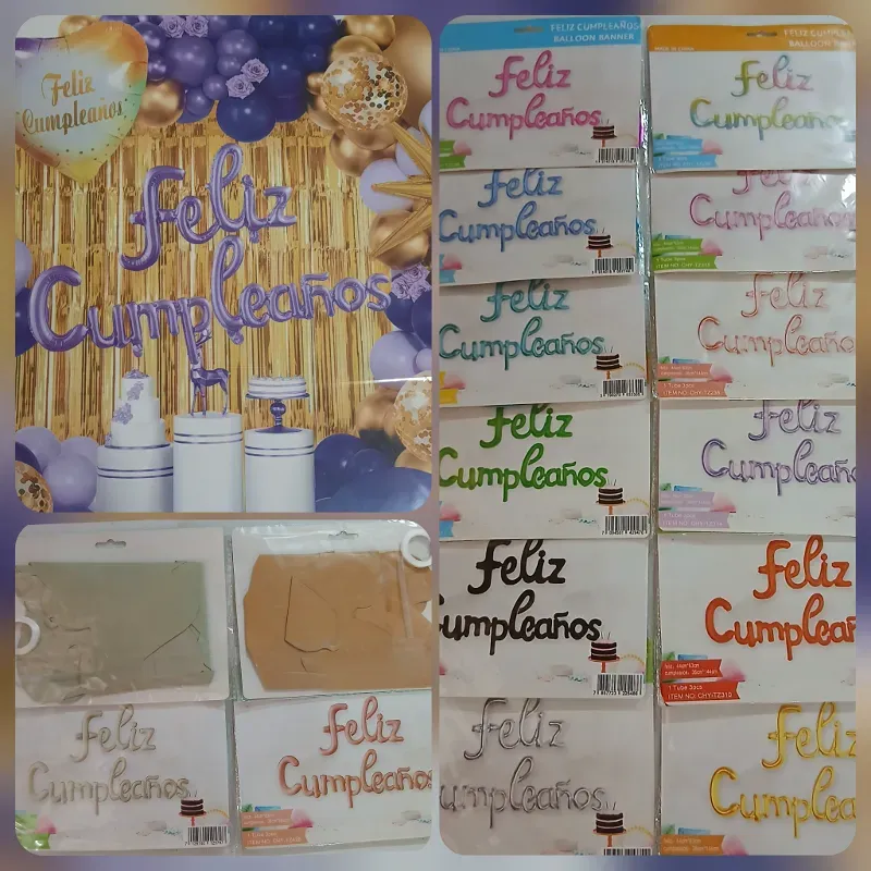 Feliz Cumpleaños Inflable
