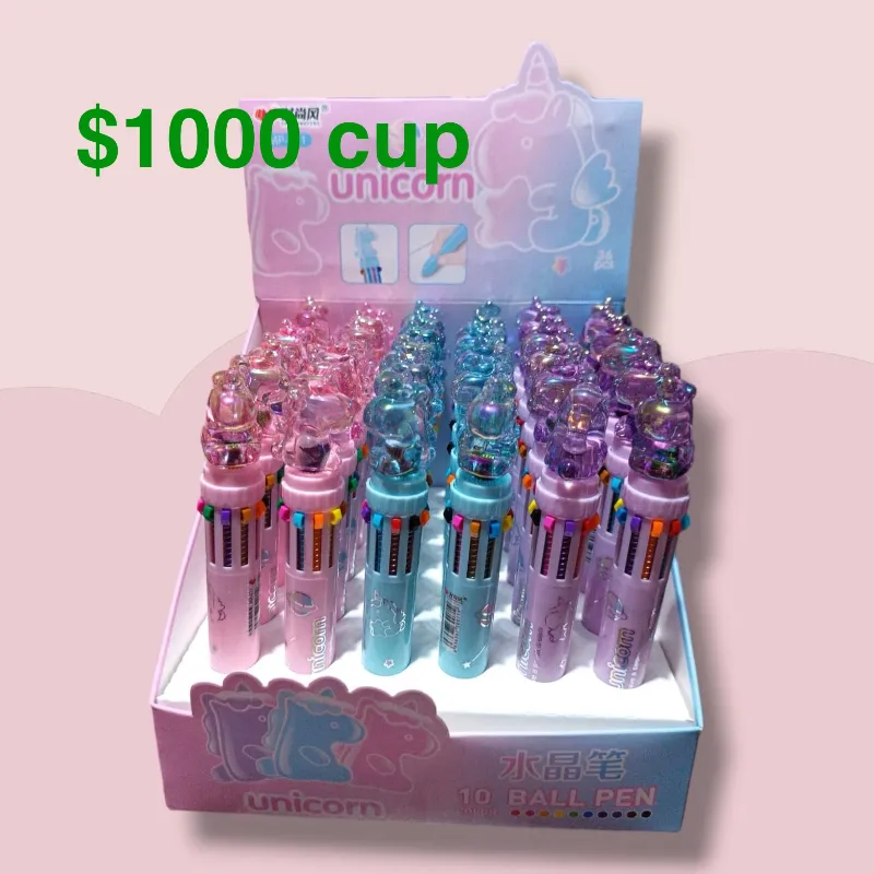 Bolígrafos de 10 colores