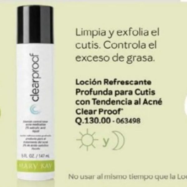 Loción refrescante