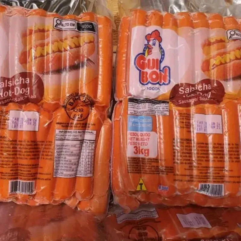 Paquete de salchichas 3kg marca Gui Bon