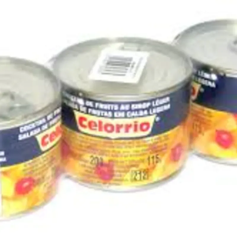 Cóctel de frutas en almíbar