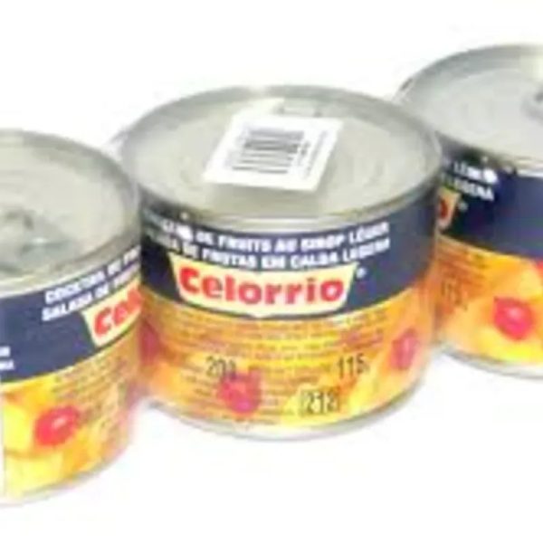 Cóctel de frutas en almíbar