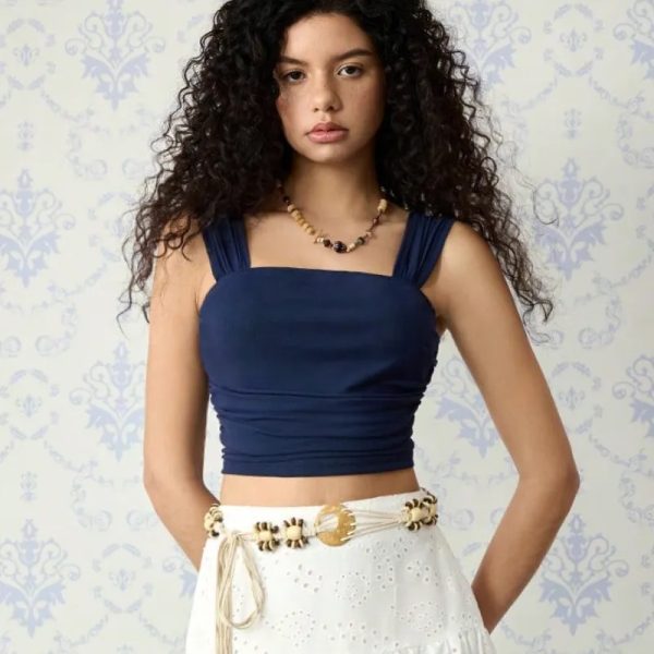 Top corto delicado