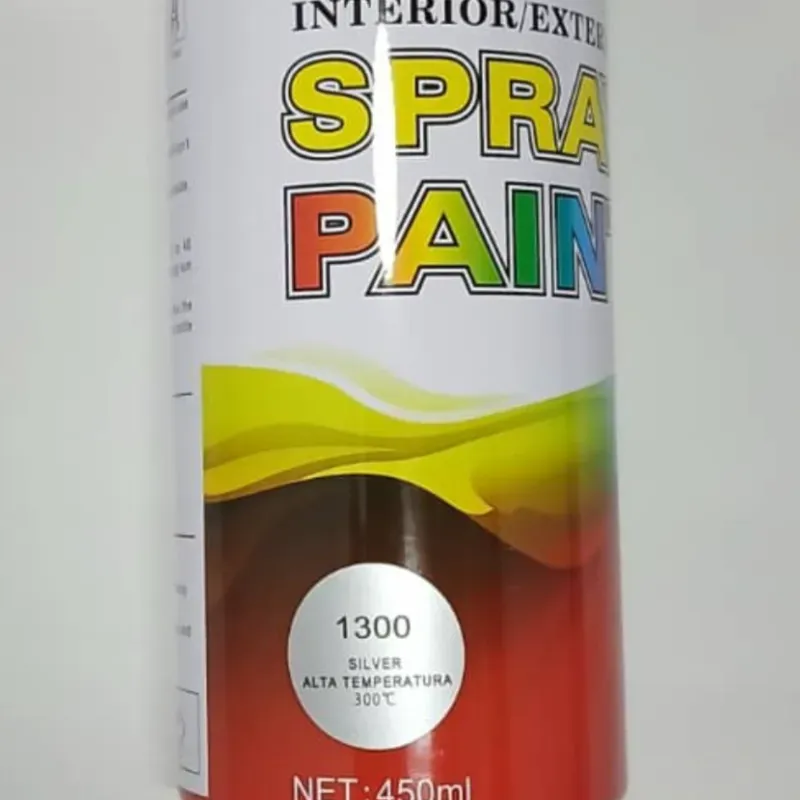 Spray Plateado Resistente Altas Temperaturas #1300