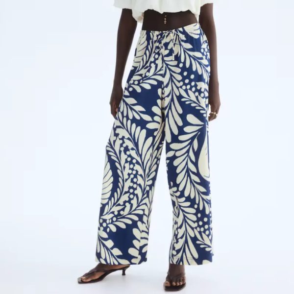 Pantaloneta Azul estampado