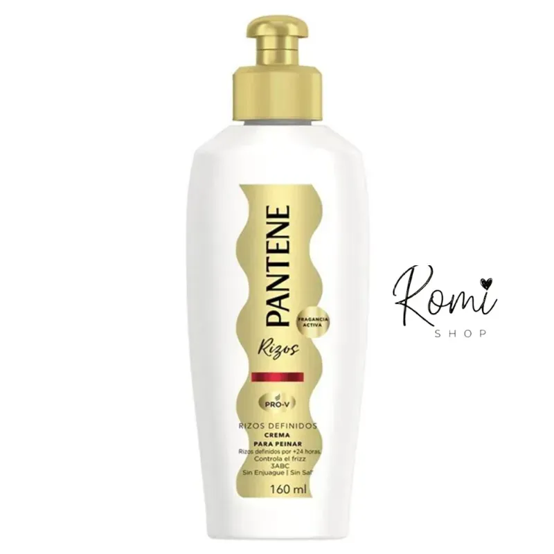 Crema Para Peinar Pantene Rizos Definidos 160ml
