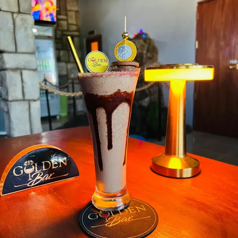 Batido de óreos de chocolate