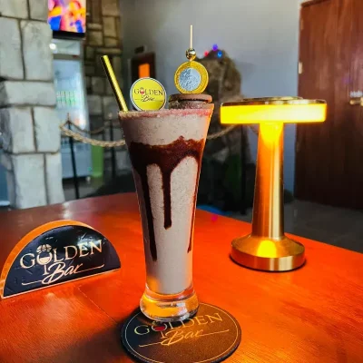 Batido de óreos de chocolate