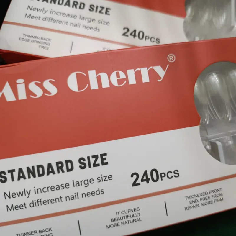 Tips Soft Gel Almendras Largas (240pcs)