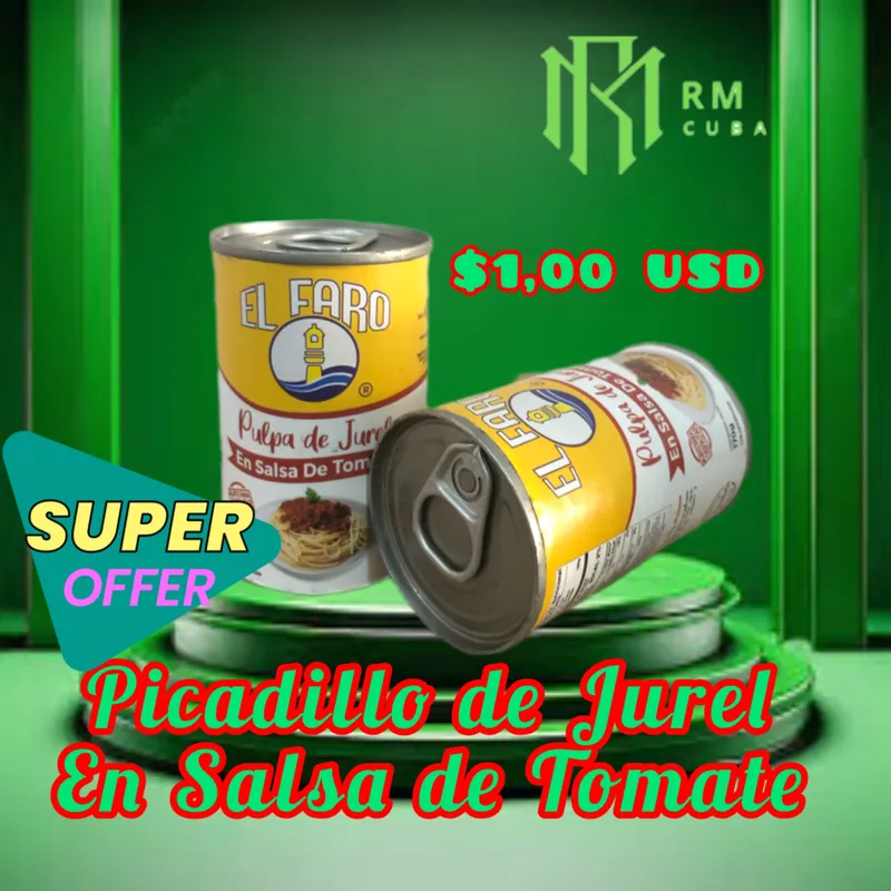 5 laticas  JUREL Pescado en Picadillo