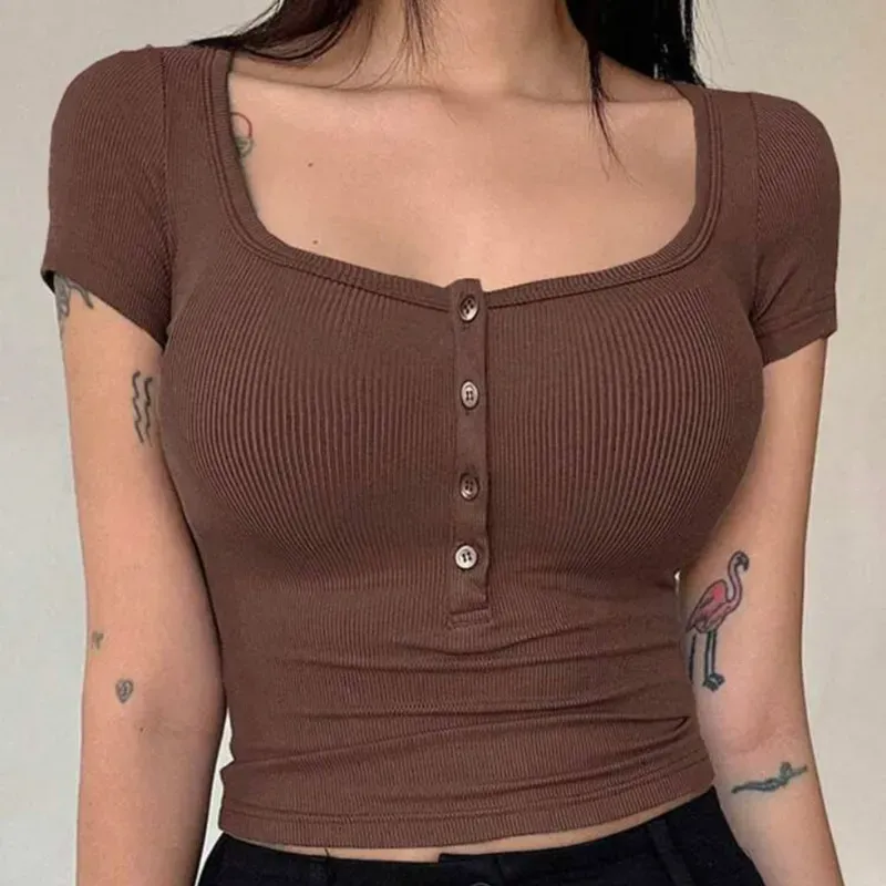 Top marrón