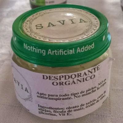 DESODORANTE ORGÁNICO 100 gr