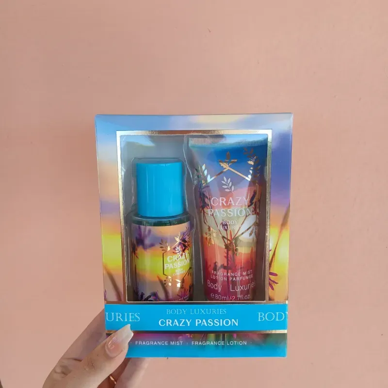 Set de perfume y crema de piel