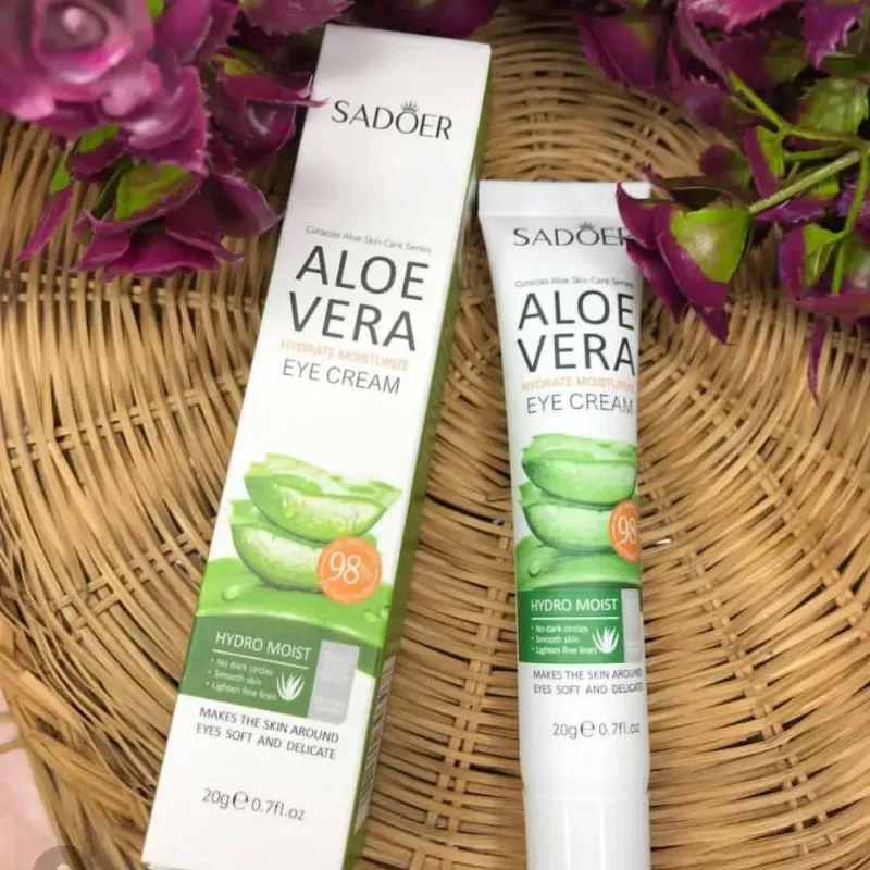 Contorno para ojos de aloe vera