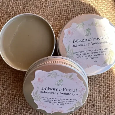 Bálsamo Facial hidratante y antiarrugas 