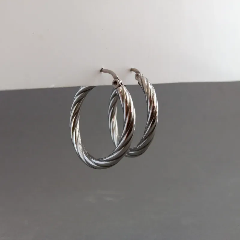 Argollas Plateadas #3