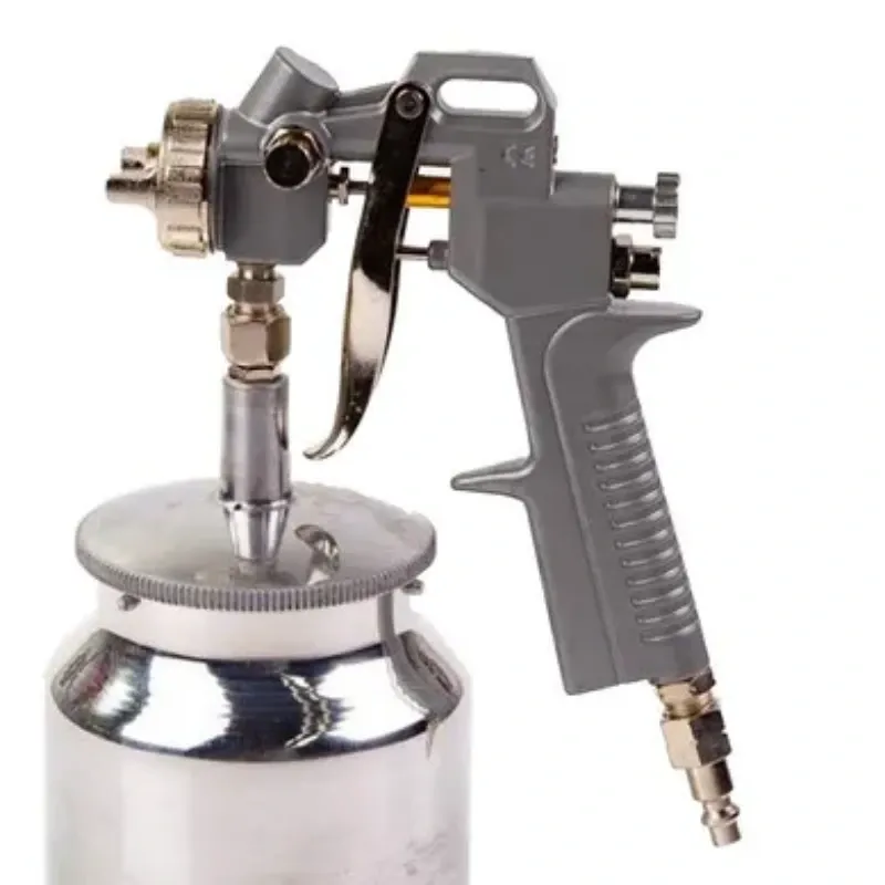 Pistola Para Pintar 1 Litro Succion Baja Presion 50 Psi .