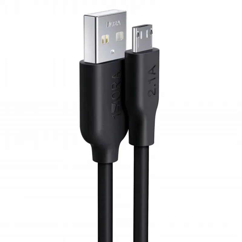 Cable 1Hora 2.1A puerto V8 a USB