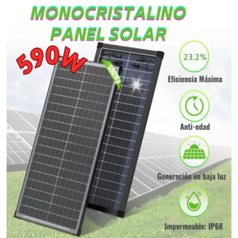 PANEL SOLAR 590W